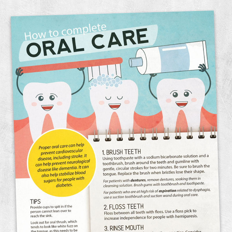 oral care presentation