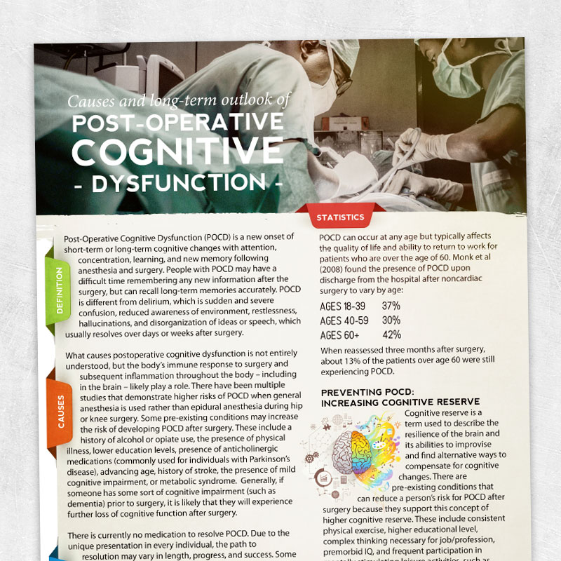 causes-and-long-term-outlook-of-post-operative-cognitive-dysfunction