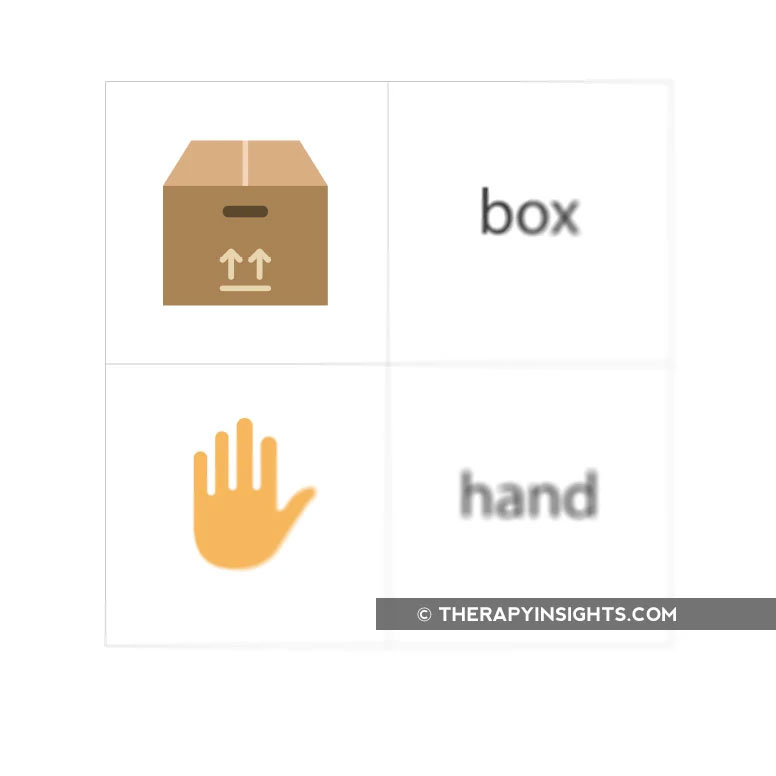 Visual Scanning Language Task Adult And Pediatric Printable