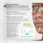 Dysphagia therapy printable: Swallow therapy for anterior spillage