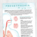 Med SLP printable handout: Presbyphonia