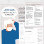 Occupational therapy printable: Problem solving approach to reduce dementia related behaviors