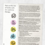 Occupational therapy printable handout: Reduce the risk of stroke with OT