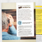 Med SLP and occupational therapy printable handout: Sensory regulation and dementia