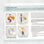 Occupational and physical therapy printable handout: Sternal precautions