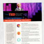 Aphasia printable: Ted.com for language treatment