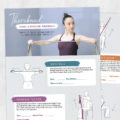Occupational and physical therapy printable handout: Theraband home exercise program