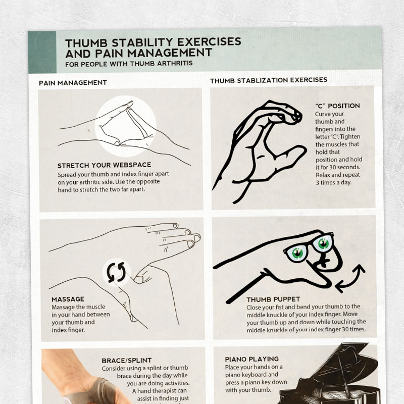 Pediatric Trigger Thumb Exercises PWADC