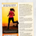 Physical therapy printable handout: Time efficient exercise for long-term health