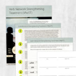Aphasia therapy printable - Verb Network Strengthening Treatment (VNeST)