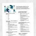 Med SLP - adult speech therapy printable: Verbal reasoning and problem solving