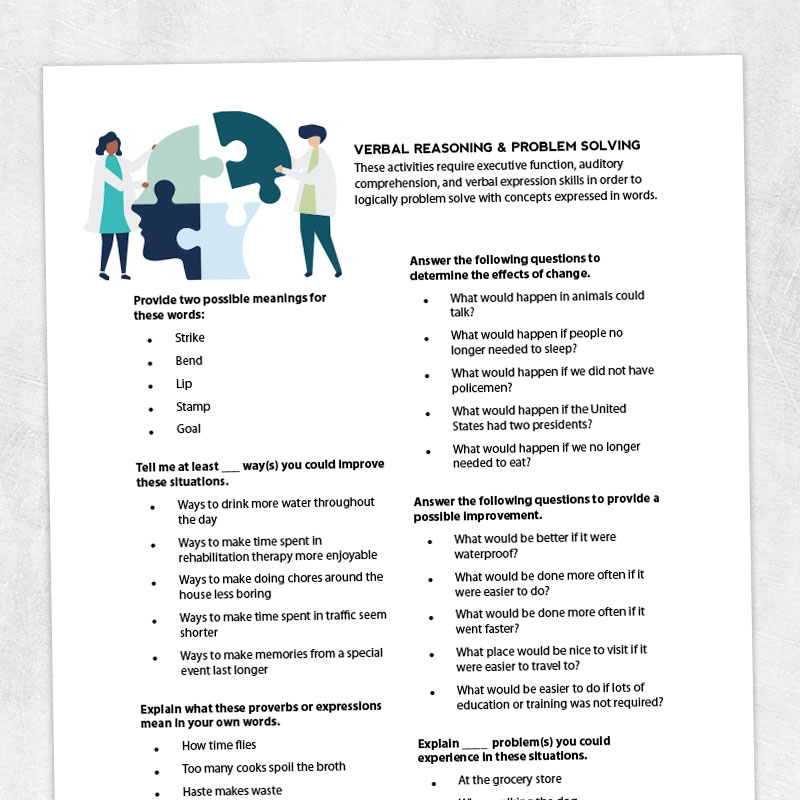 Verbal Reasoning Images