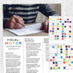 Occupational therapy printable - Visual-motor integration activity