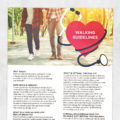Physical therapy printable handout: Walking guidelines