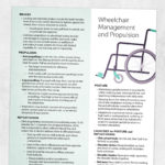 Physical therapy printable resource: Wheelchair management and propulsion