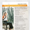Physical and occupational therapy printable handout: Home modifications to optimize independence with wheelchairs at home