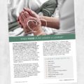 Med SLP adult speech therapy printable handout - When food is no longer a comfort