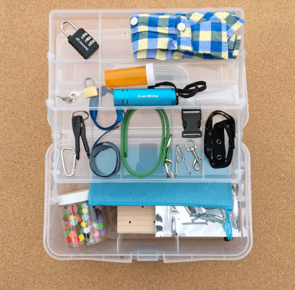 Functional fine motor kit for occupational therapy