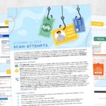 Med SLP Printable handout: Learning to spot scam attempts