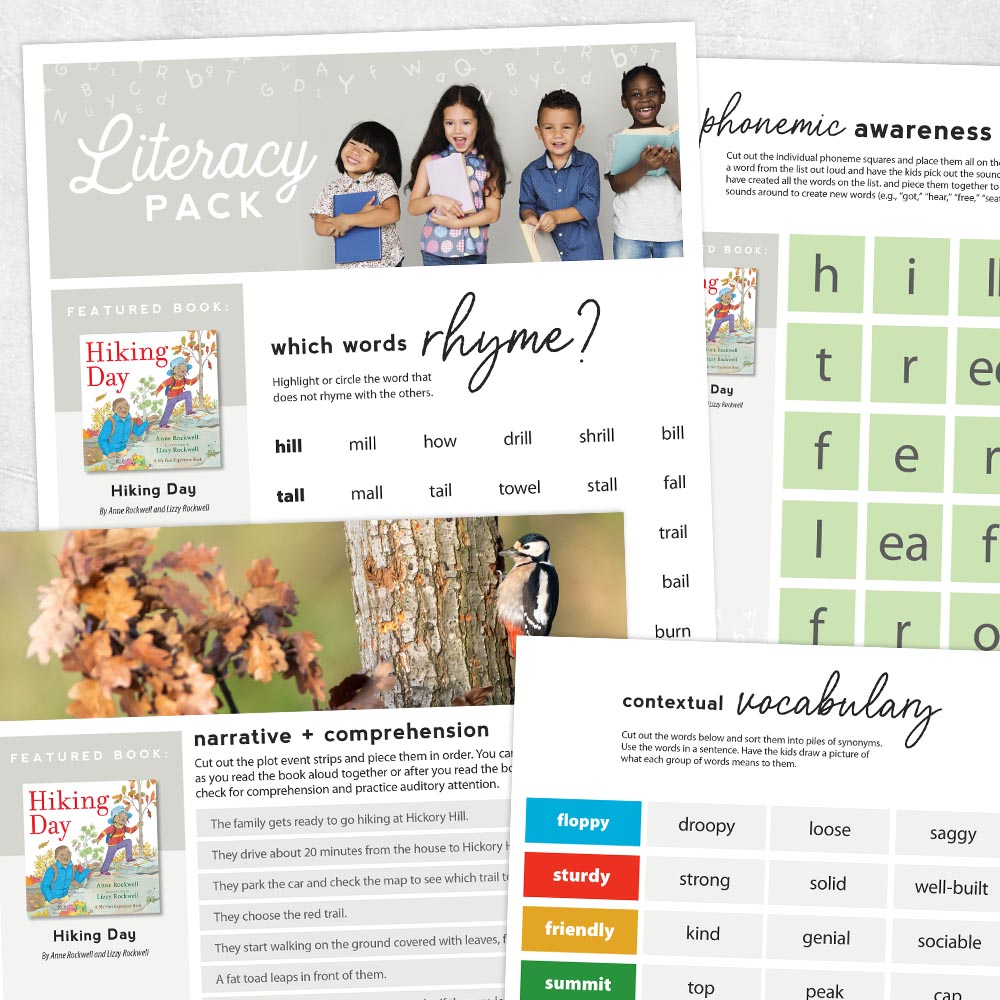 Literacy Pack: Hiking Day